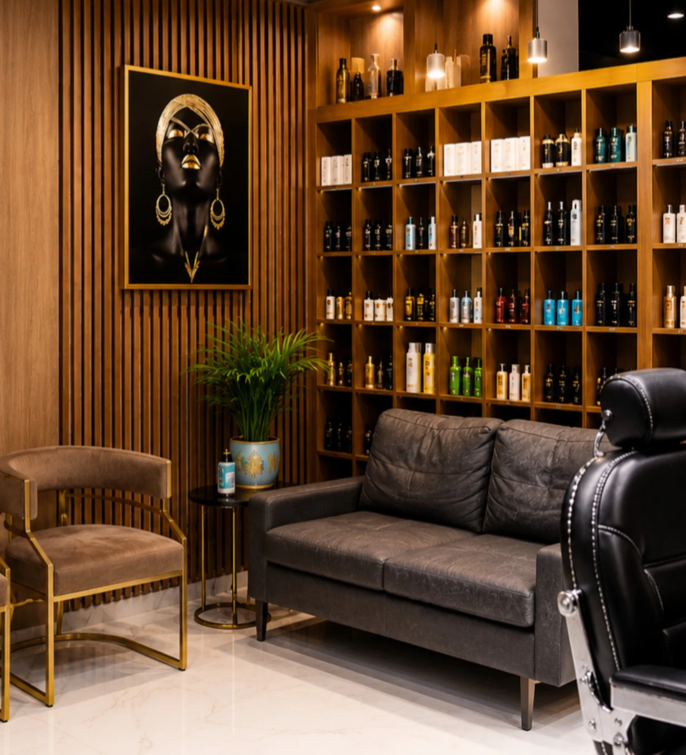 Professional interior of Hush Premium Hairdresser Salon
